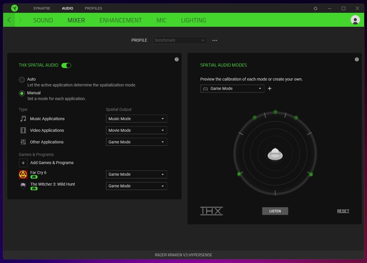 Razer Synapse app