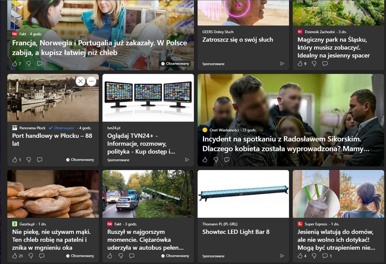 Panorama Płock w MSN