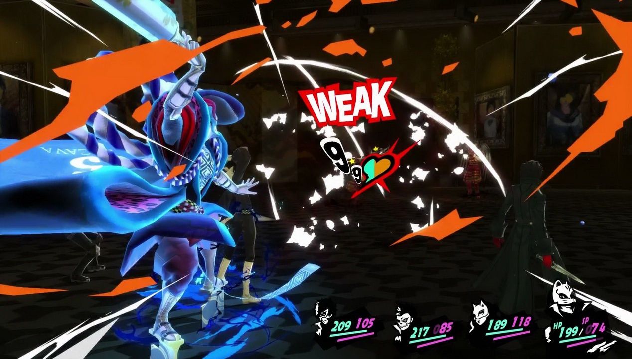 Persona 5 - słaby punkt przeciwnika