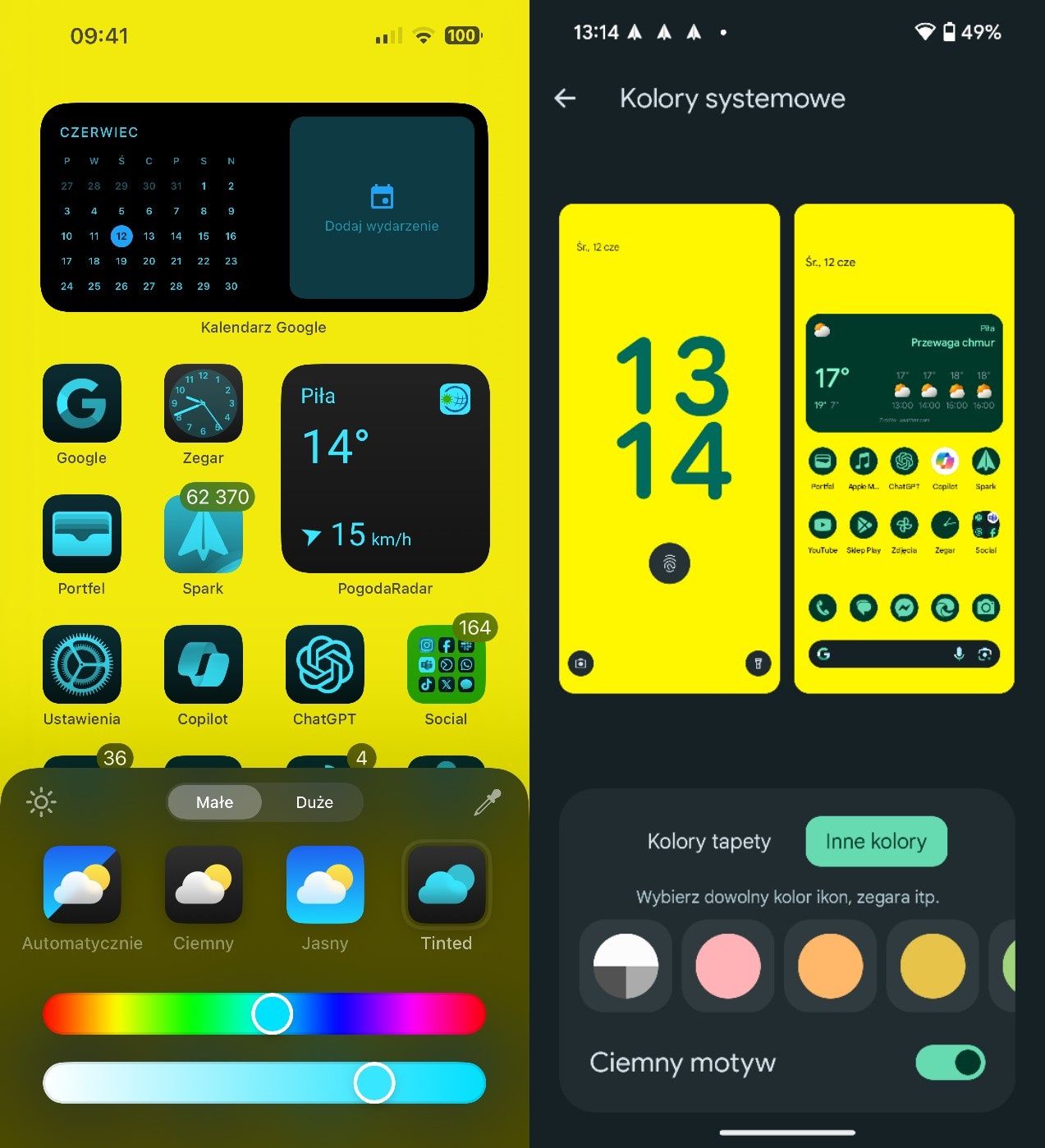 iOS 18 kontra Android 14
