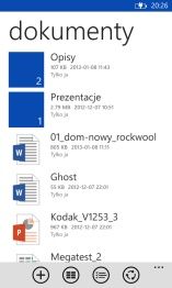 skydrive windows phone 8