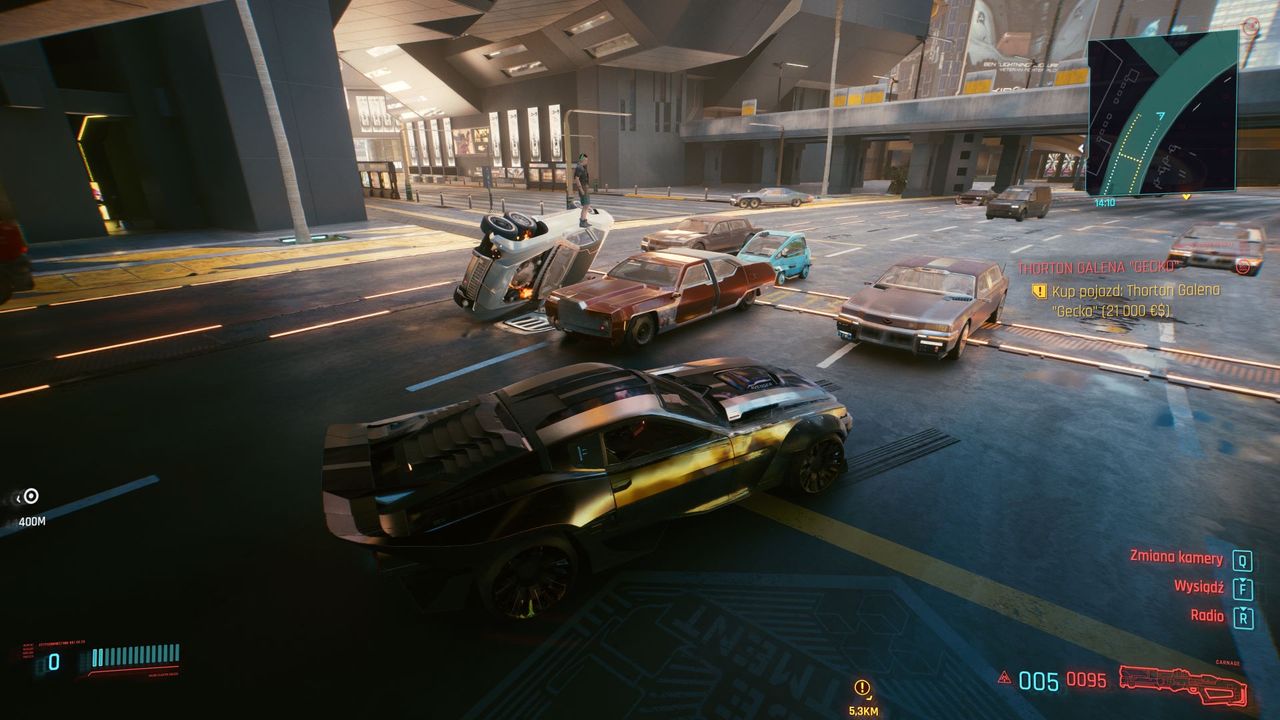 Cyberpunk 2077 - Fizyka pojazdów 2/3