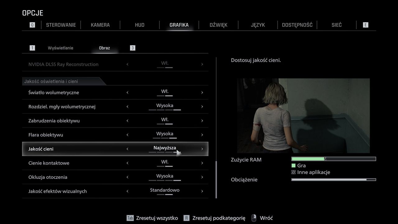 Resident Evil Requiem - ustawienia graficzne 4
