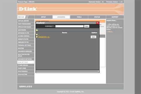 D-Link DIR 645 Multimedia