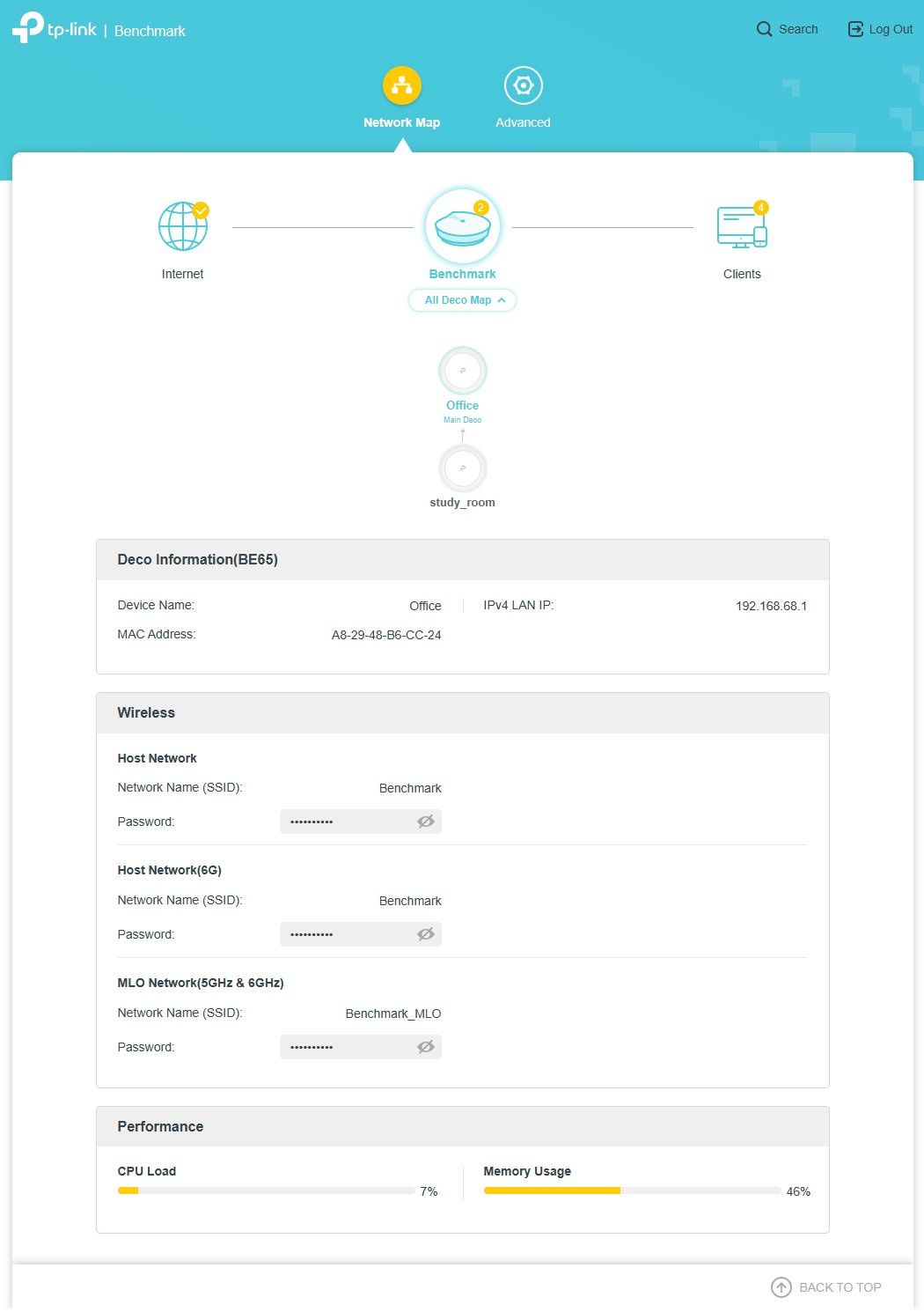TP-Link Deco BE65 - konfiguracja w przeglądarca 1