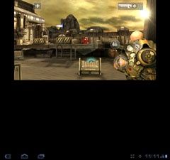 Sony Tablet P - shadowgun