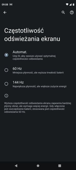 Motorola Edge 30 system