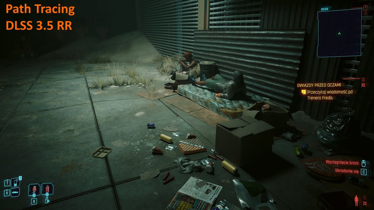 Cyberpunk 2077 2.0 - detale 1 Path Tracing DLSS RR