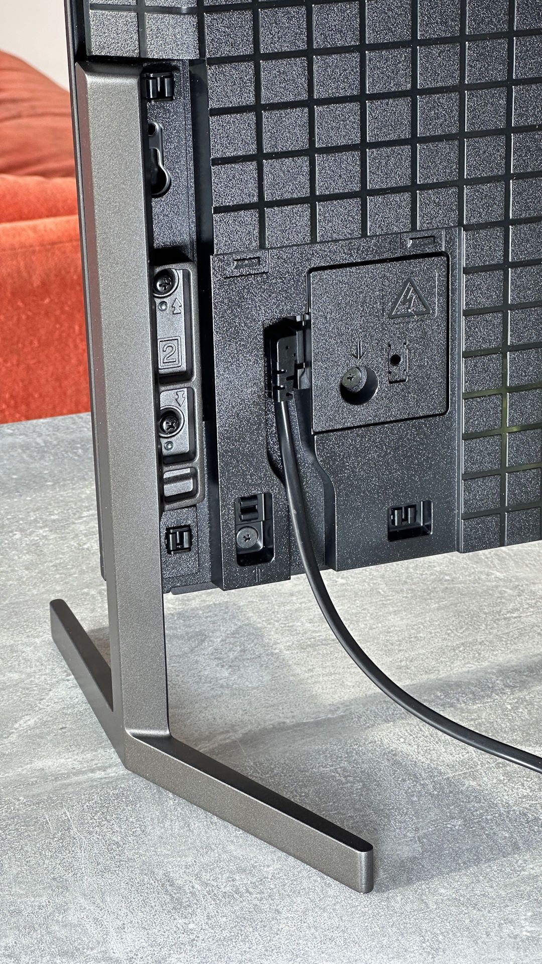 Sony Bravia XR-55A95L - maskownica zdjęta