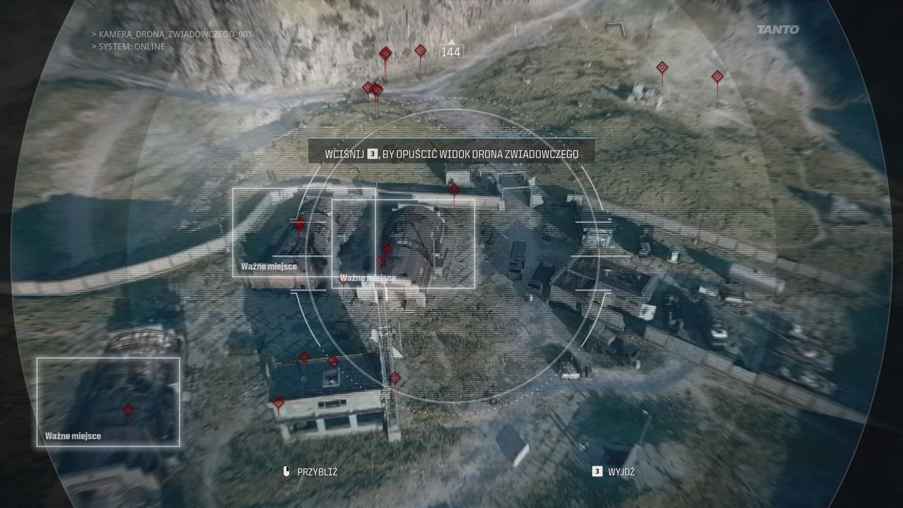 Call of Duty: Modern Warfare 3 - zaznaczanie celów z drona