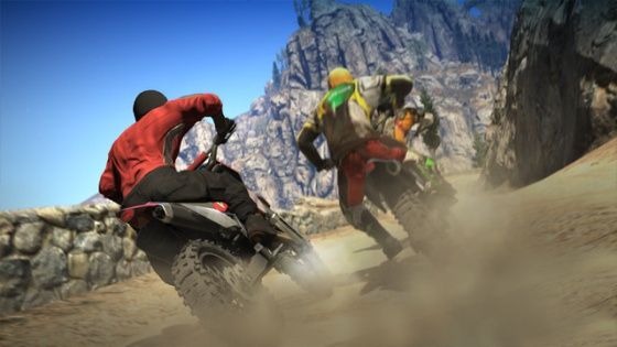 GTA 5 gra motocykl