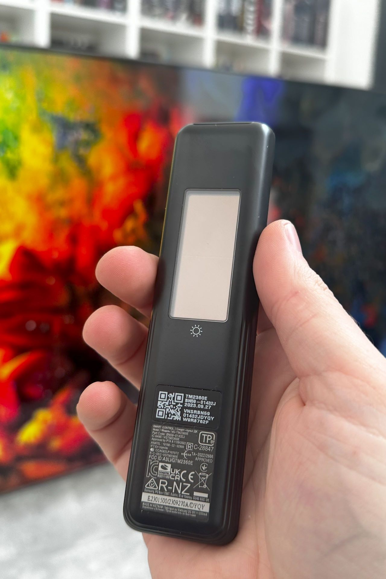 Samsung QLED 65Q77C - pilot tył