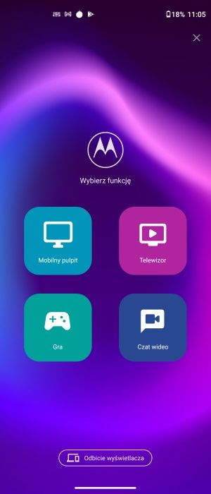 Motorola Moto G100 system