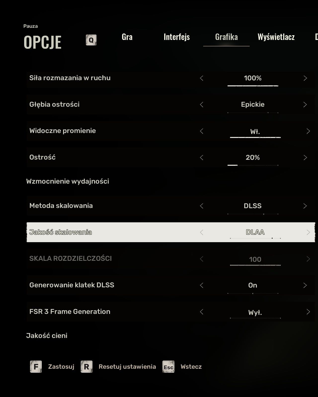 S.T.A.L.K.E.R. 2 - ustawienia graficzne 2