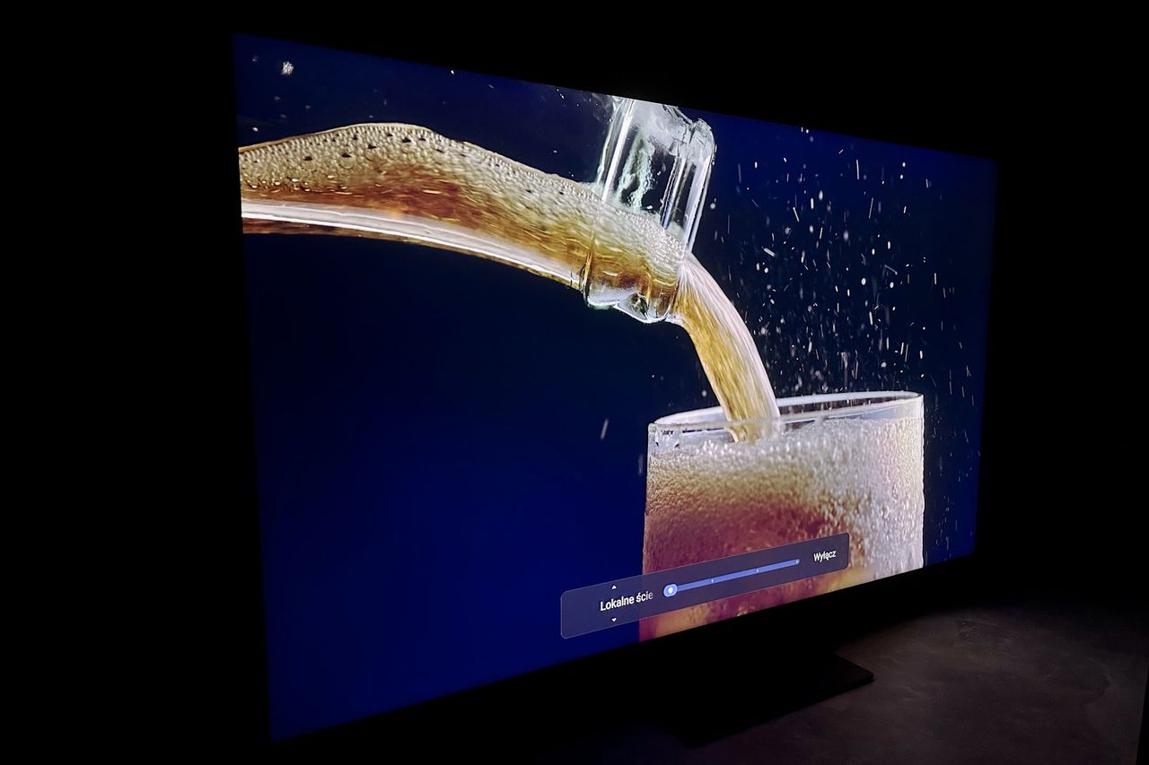 TCL 65C7K Premium QD-Mini LED - ustawienia wygaszania - off