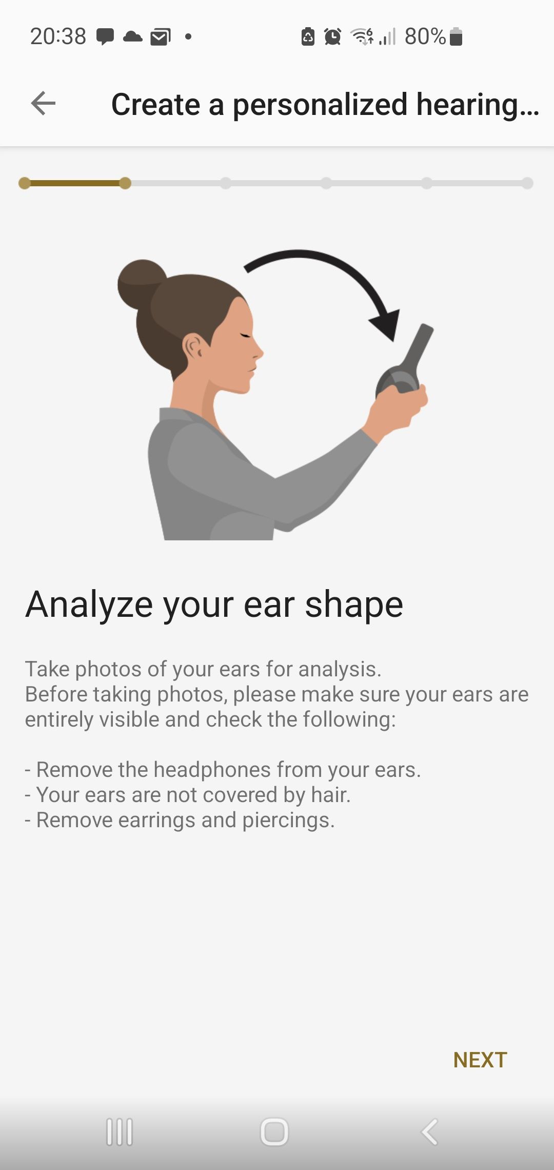 Sony INZONE Buds - aplikacja 360 Spatial Sound Personalizer