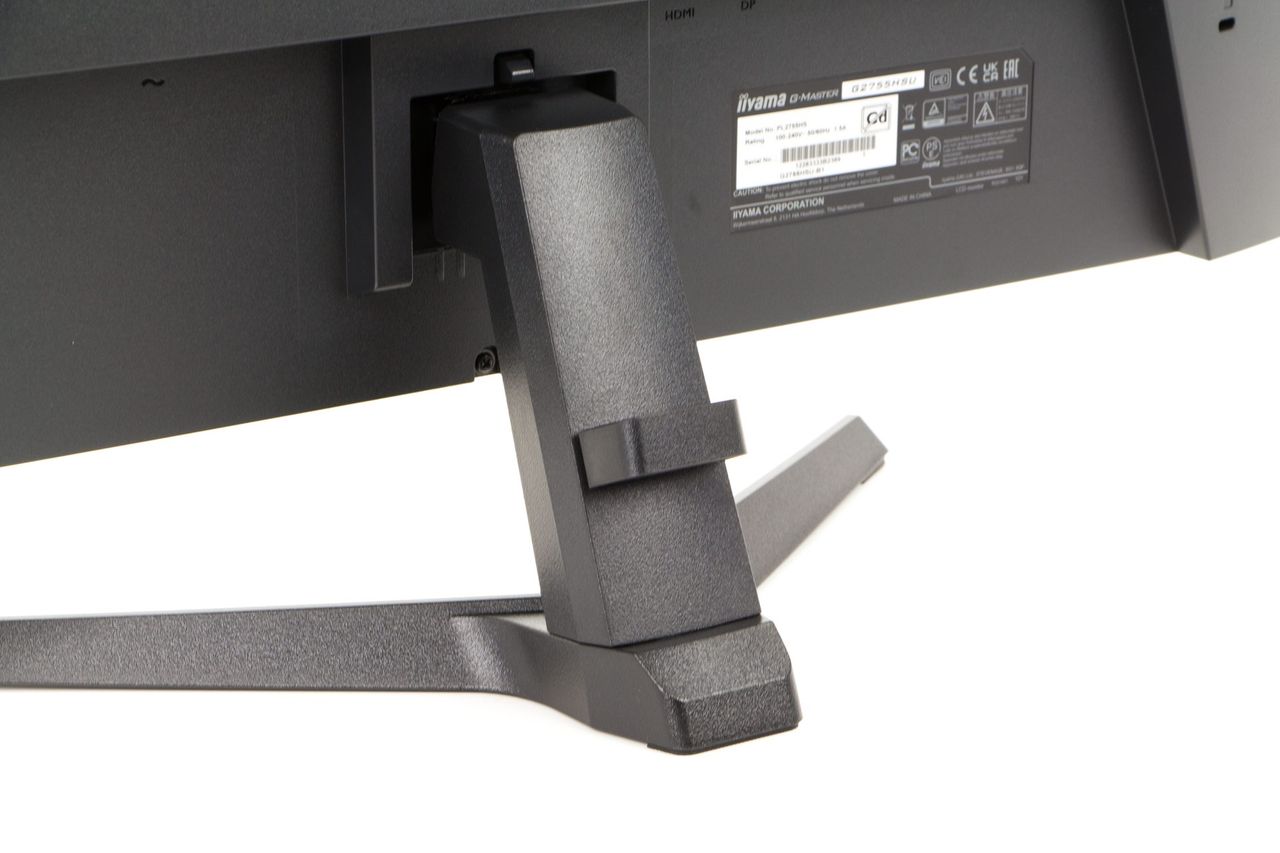 iiyama G-Master G2755HSU Black Hawk - nóżka z uchwytem na kable
