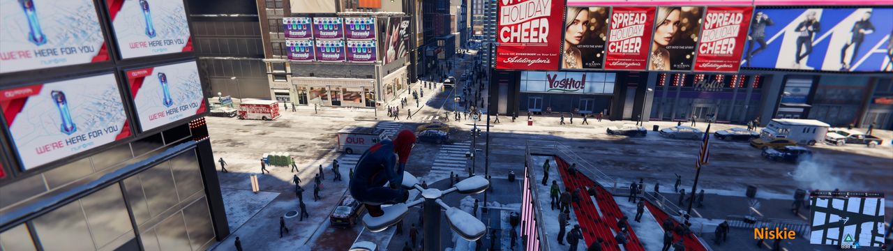 Spider-Man: Miles Morales - ustawienia  niskie