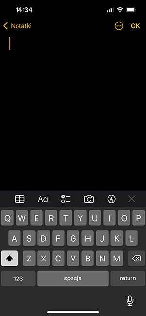 skanowanie aparatem do PDF w iPhone