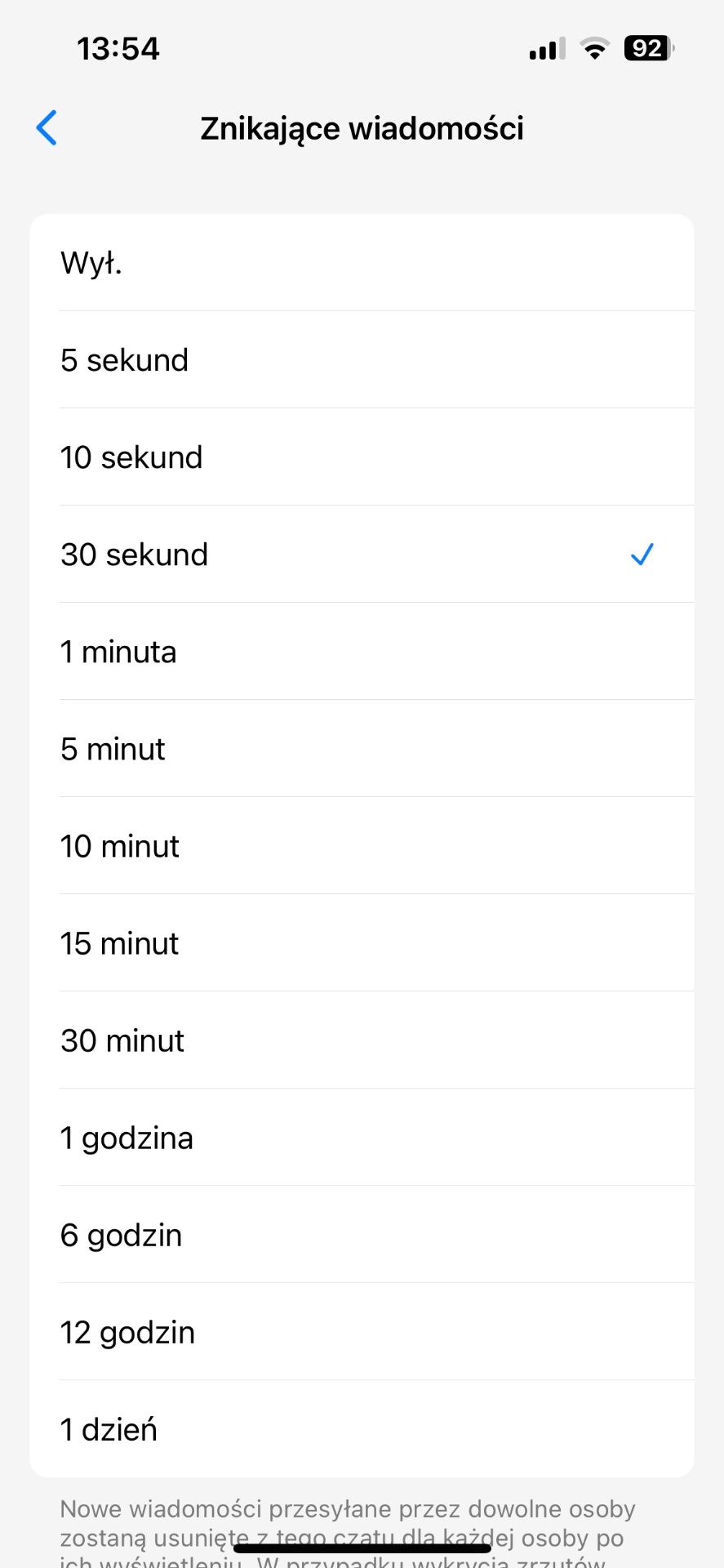 Tajne wiadomości Messenger