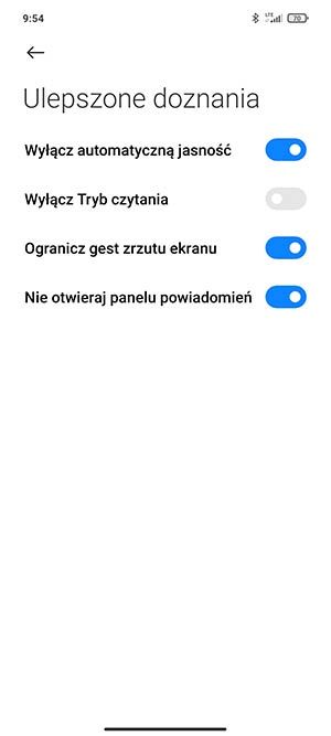 ulepszone doznania