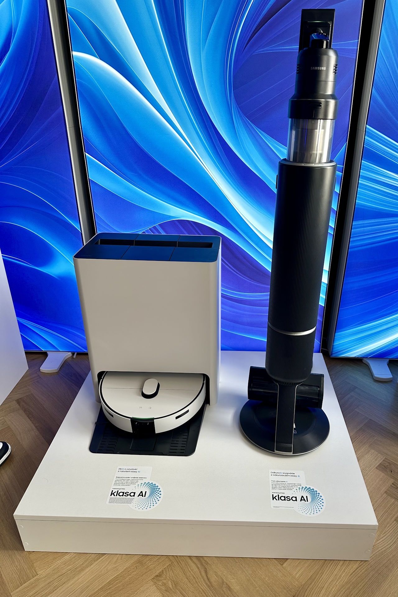 Samsung Klasa AI - odkurzacze