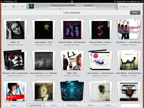 The New iPad - odtwarzacz audio
