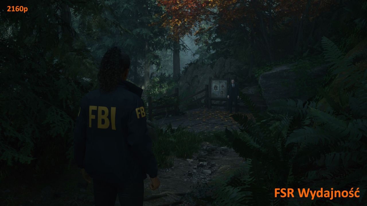 Alan Wake 2 - UHD FSR P