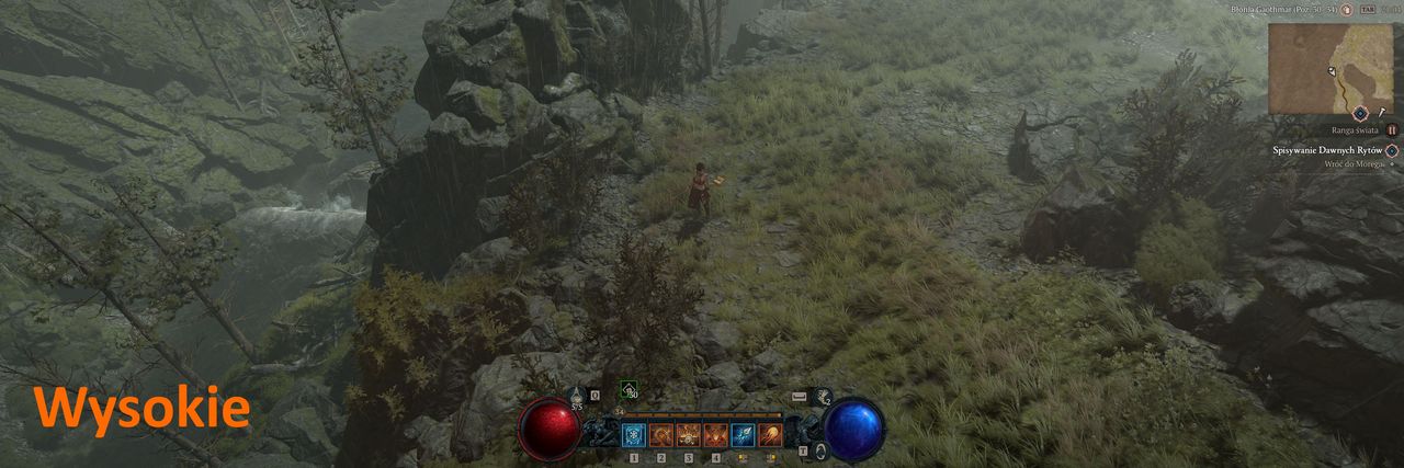 Diablo 4 - detale 2 wysokie