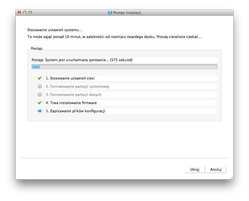 Synology DS212J - instalacja