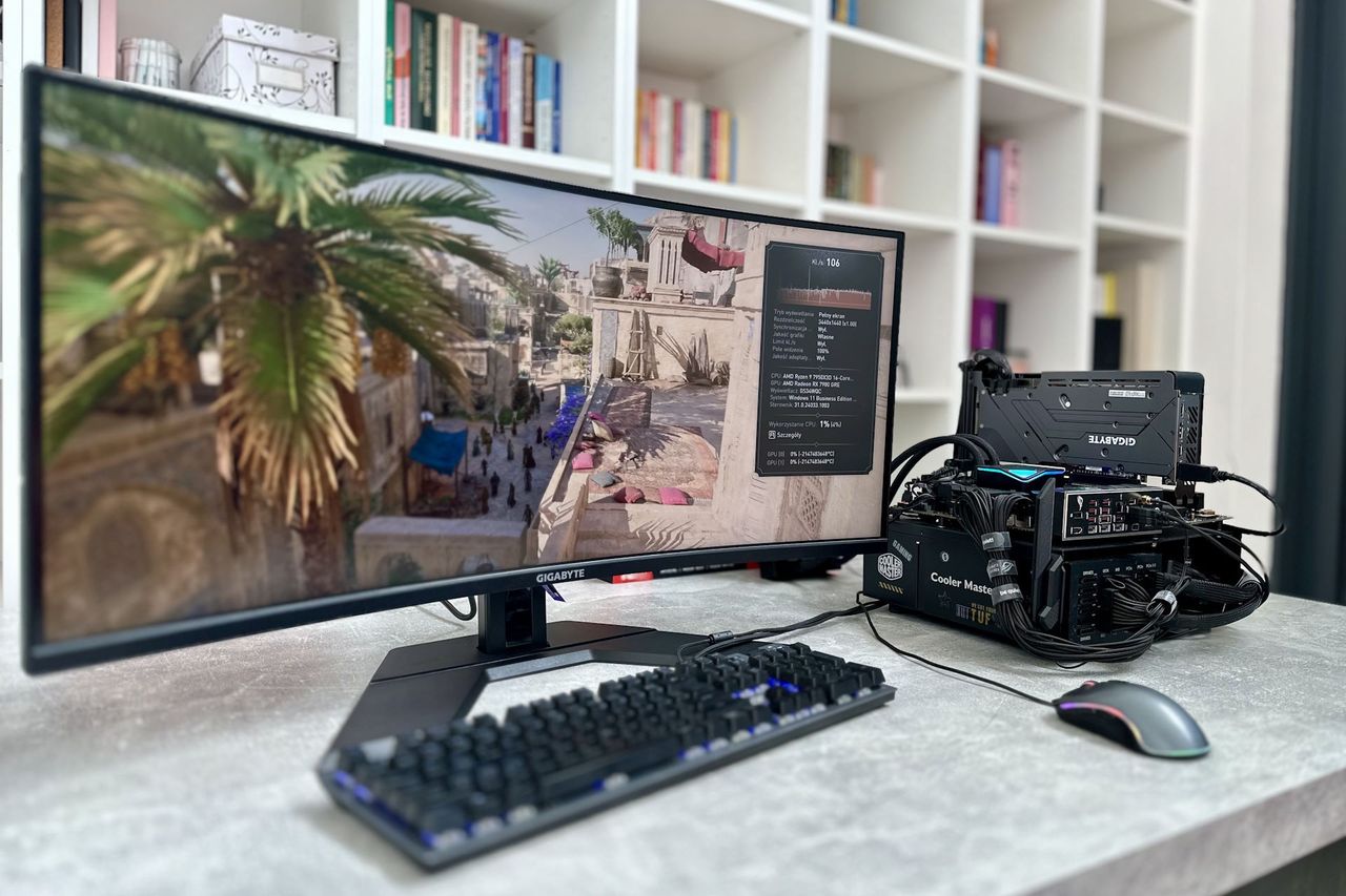 Gigabyte Radeon RX 7900 GRE Gaming OC - granie w Assassin