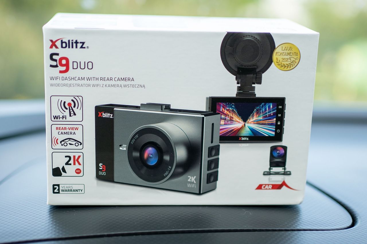 Xblitz S9 Duo opakowanie