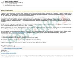 Allegro Phishing mail fałszywa wiadomość