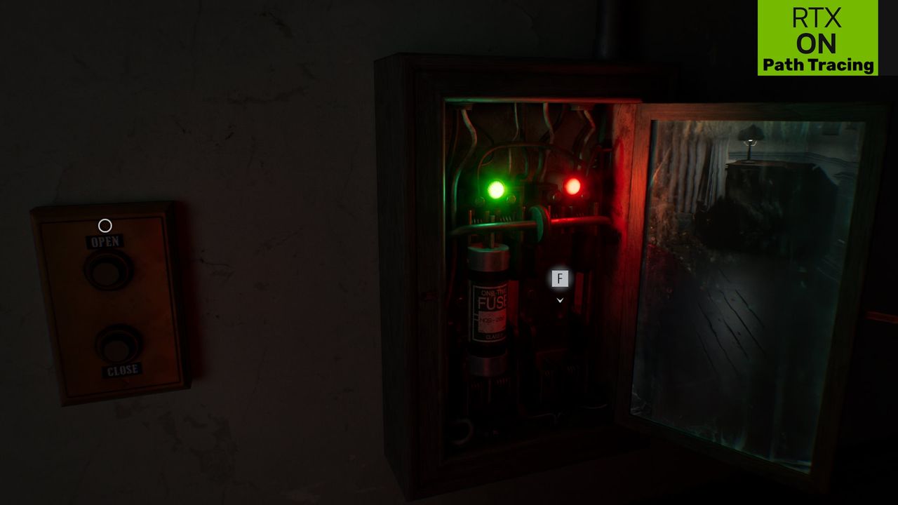 Resident Evil Requiem -  porównanie Path Tracing nr 1 - PT ON