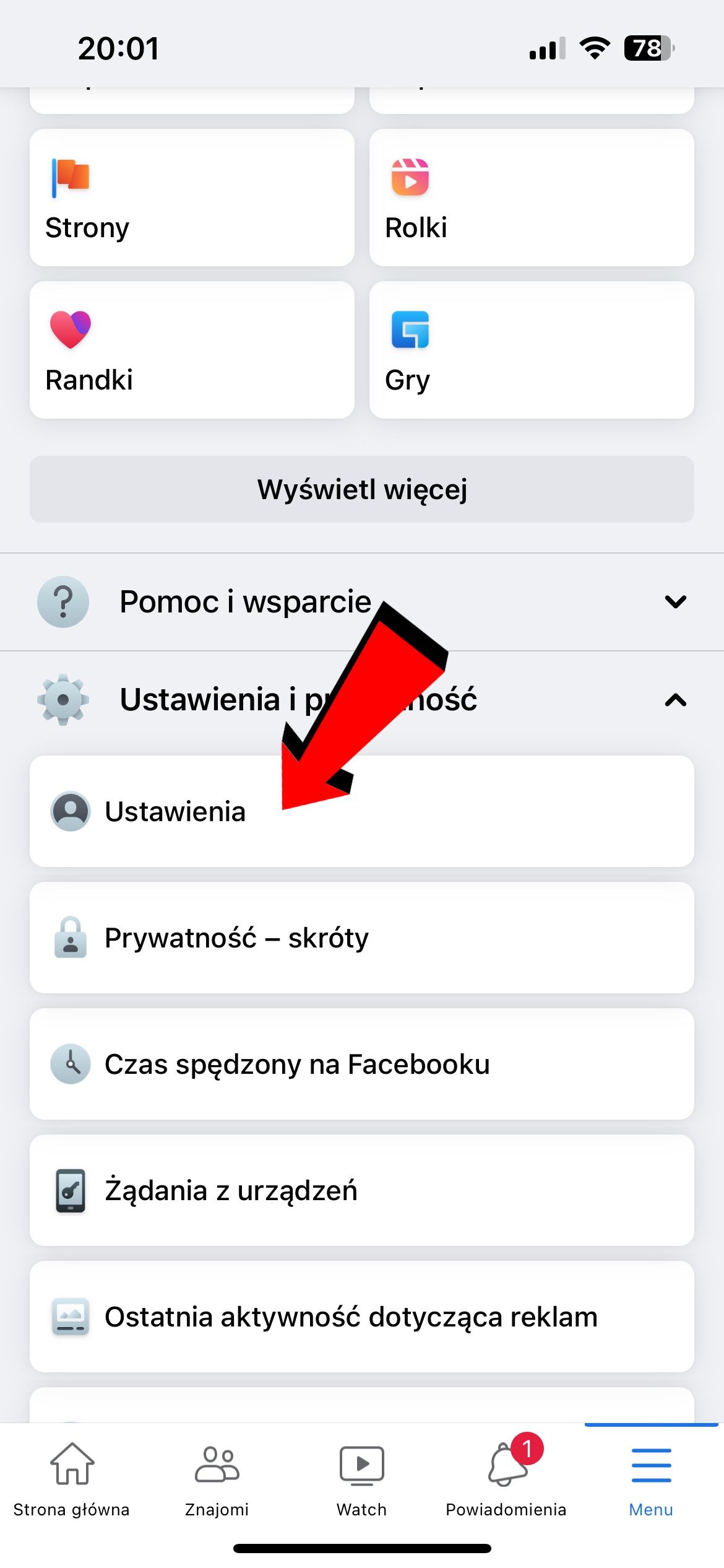 Messenger - wylogowanie z aplikacji