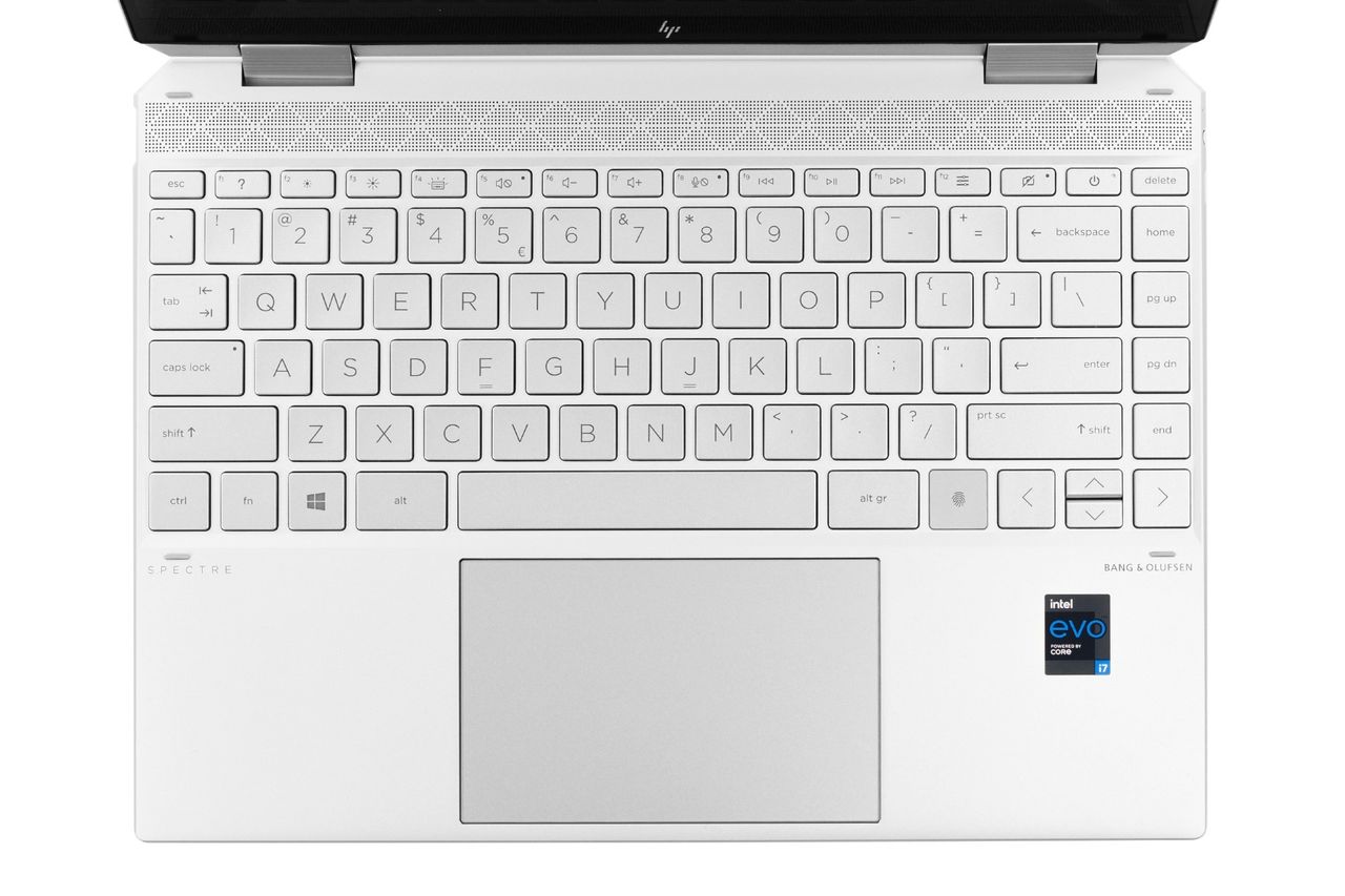 HP Spectre X360 14 - klawiatura i touchpad