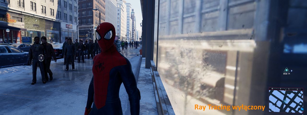 Spider-Man: Miles Morales - Ray Tracing wyłączony