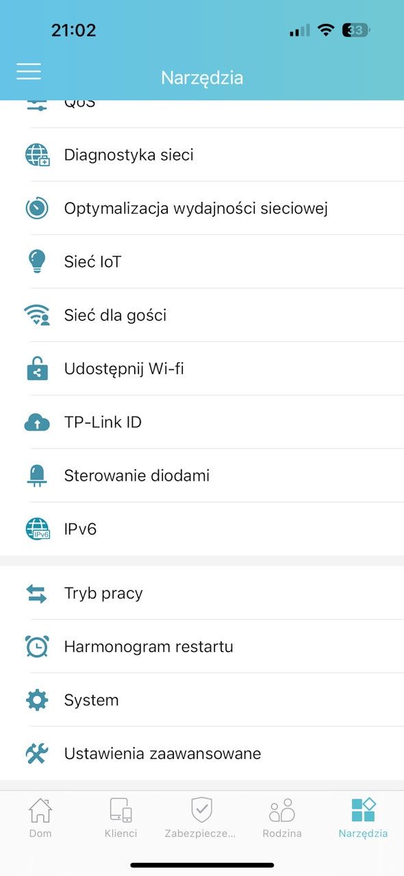 TP-Link Archer AX 80 - aplikacja mobilna 2