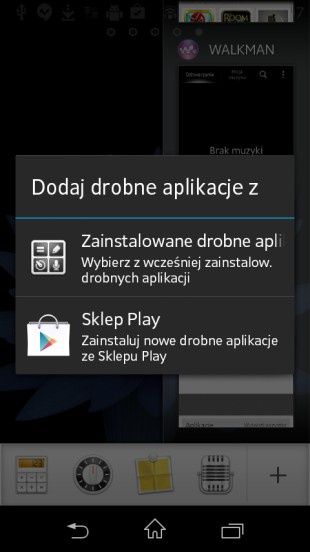 Sony Xperia M multitasking