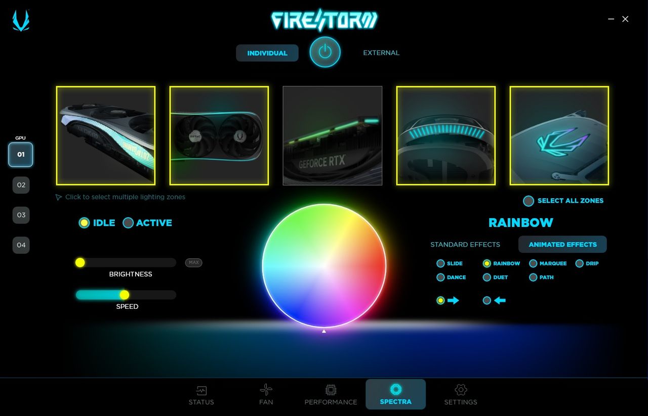 Zotac GeForce RTX 4080 AMP Extreme AIRO - FireStorm 4
