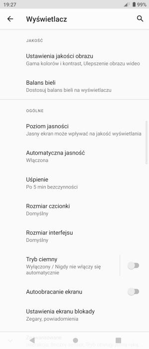 Sony Xperia 10 III wyświetlacz