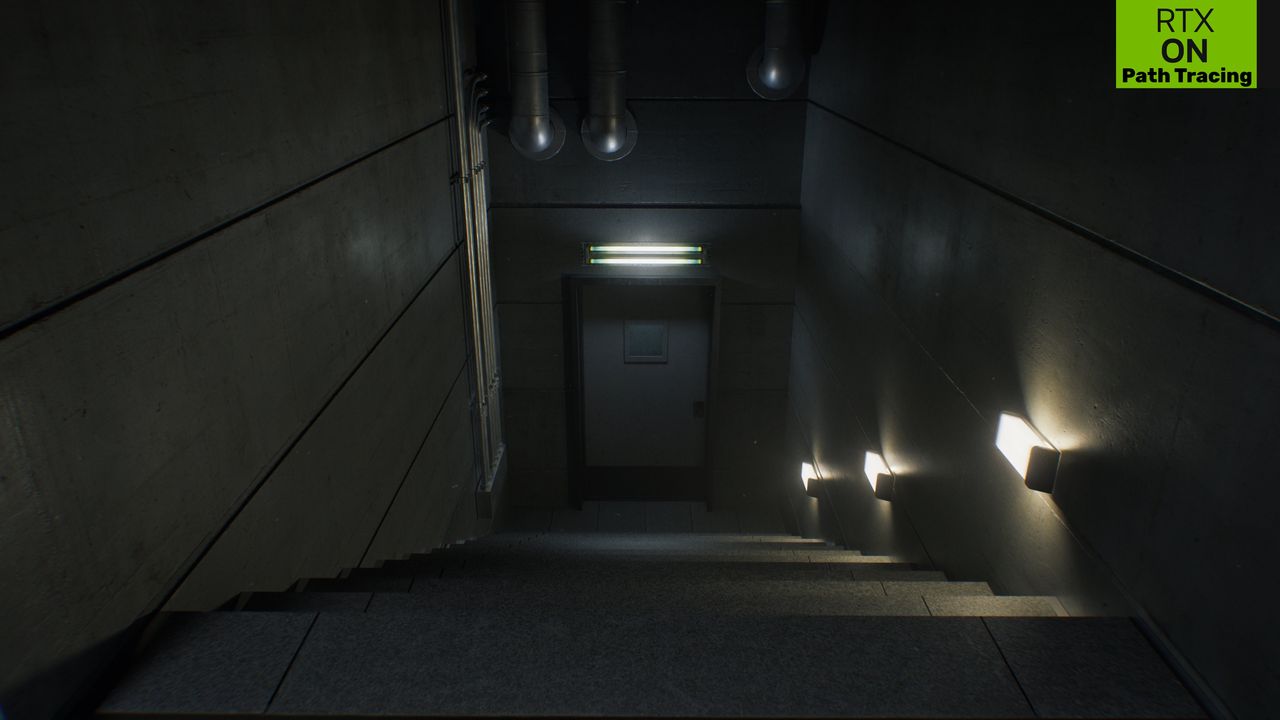 Resident Evil Requiem -  porównanie Path Tracing nr 4 - PT ON