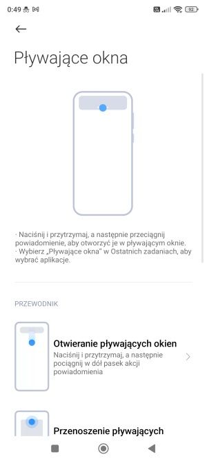 POCO M5 system ustawienia