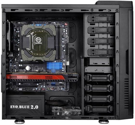 Thermaltake New Soprano obudowa zdjęcie wnętrze podzespoły