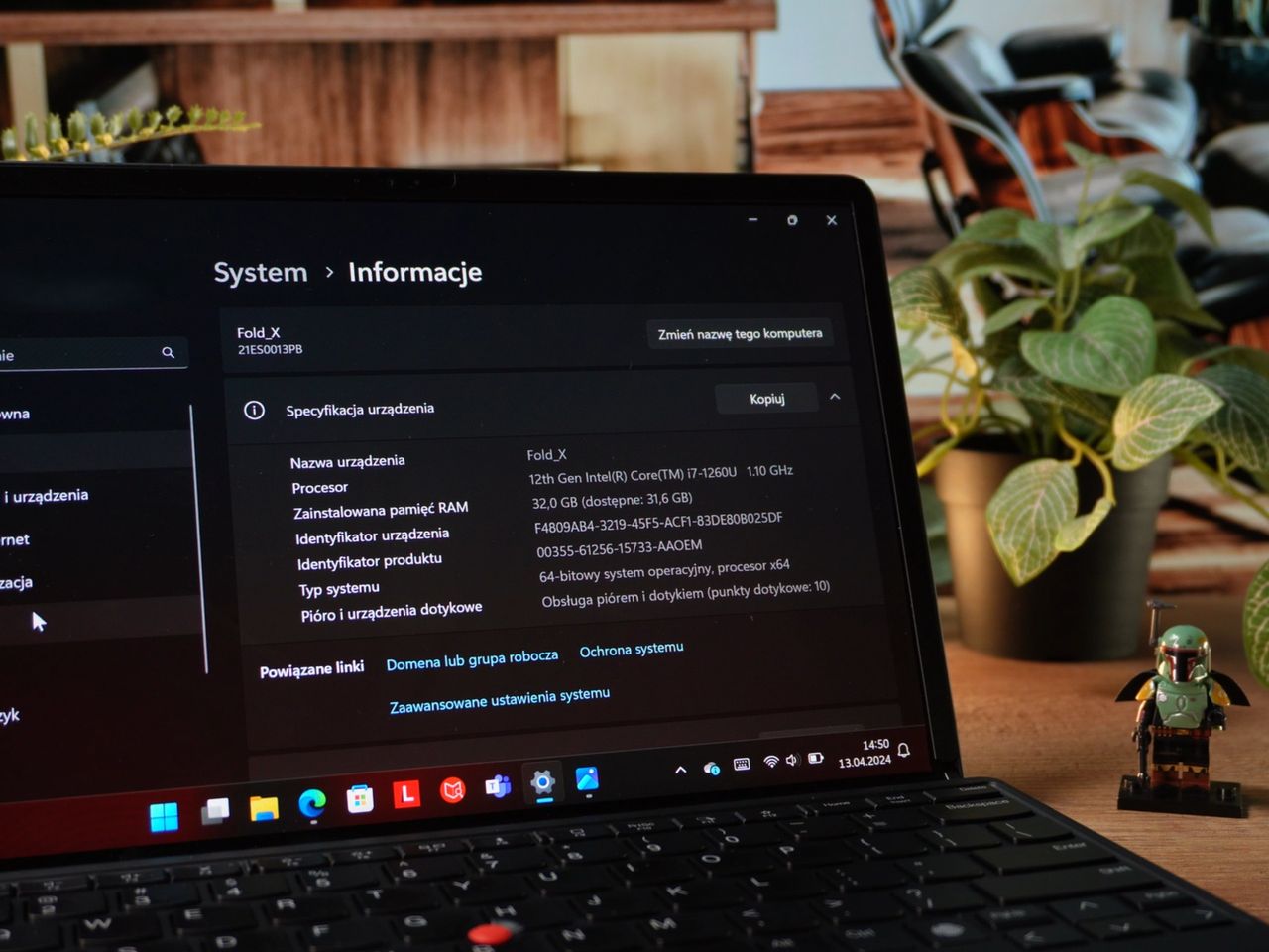 Lenovo ThinPad X1 Fold 16 używa Intel Core 12 generacji