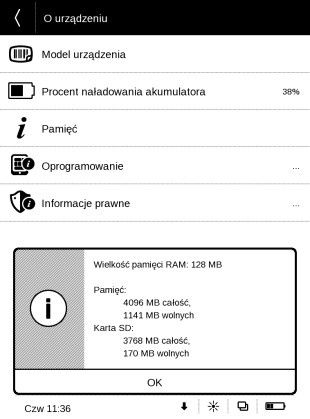 Ustawienia systemowe