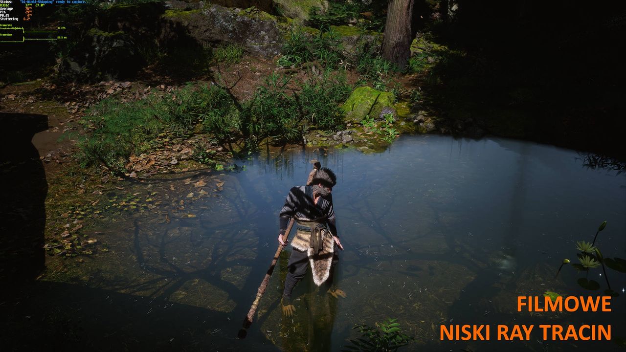 Black Myth Wukong - porównanie 2 - ustawienia filmowe + niski RT