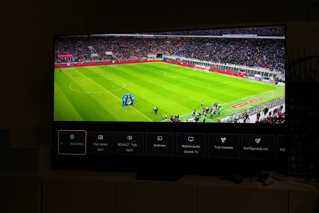 Hisense 85U7S Pro - sport
