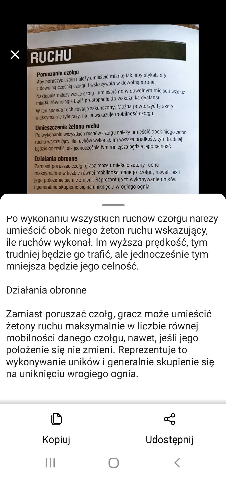 Microsoft 365 - zdjęcie na tekst w aplikacji Office