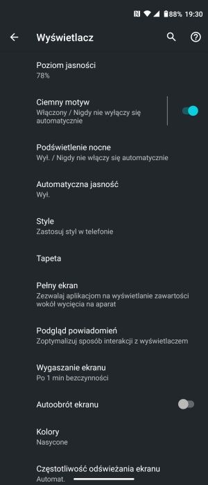 Motorola Moto G100 system